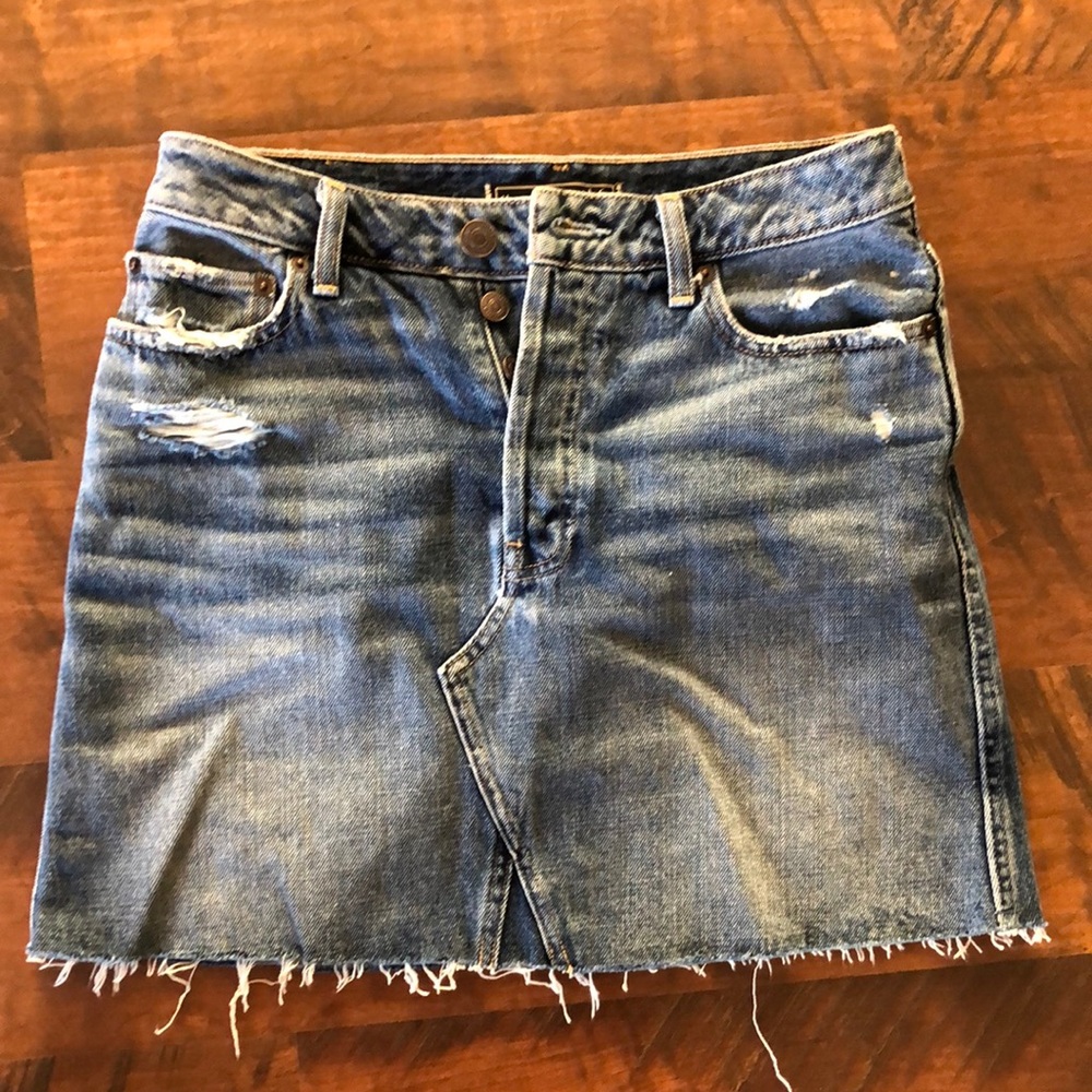 Abercrombie and Fitch Jean Skirt